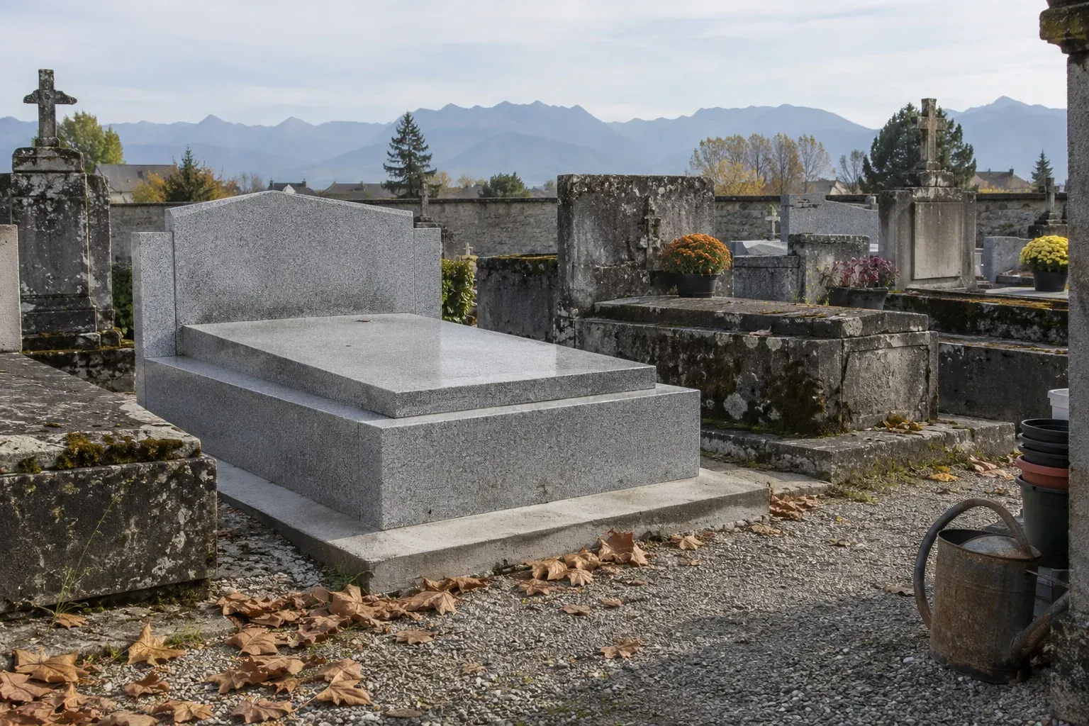 Caveaux de seconde main à Tarbes : ce qui change pour les familles modestes, de 1 000 à 2 000 € le caveau